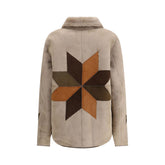 Reversible Rigel Suede Shearling Jacket